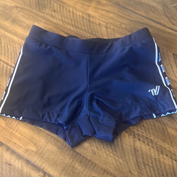 Navy Varsity spankies -YM - Picture 1 of 2